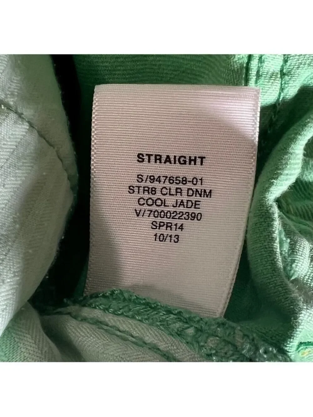 Gap Boy’s Straight Leg Jeans Green Size 14 Husky